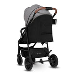 Carucior sport, Lionelo, Zoey, De la nastere, Cu accesorii, Cadru din aluminiu, 0- 15 kg, Conform cu standardul european de securitate EN1888-1, Gri