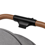 Carucior sport, Lionelo, Zoey, De la nastere, Cu accesorii, Cadru din aluminiu, 0- 15 kg, Conform cu standardul european de securitate EN1888-1, Gri