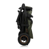 Carucior 2 in 1, Lionelo, Amber Plus, Cadru aluminiu, Cu landou intarit si salteluta moale, Reversibil, Maner ajustabil, Cu accesorii, Cu ventilatie panoramica 3D, Pana la 22 kg, EN1888-1, EN1888-2, EN1466, Verde