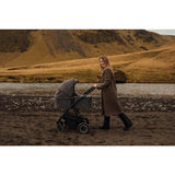 Carucior 2 in 1, Lionelo, Amber Plus, Cadru aluminiu, Cu landou intarit si salteluta moale, Reversibil, Maner ajustabil, Cu accesorii, Cu ventilatie panoramica 3D, Pana la 22 kg, EN1888-1, EN1888-2, EN1466, Verde