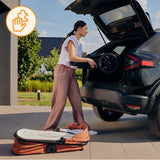 Carucior 2 in 1, Lionelo, Layla, Pana la 22 kg, Cadru aluminiu, Cu landou intarit si salteluta din spuma AirDots, Reversibil, Cu ventilatie 3D, Cu accesorii, EN1888-1, EN1888-2, EN1466, Negru