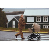 Carucior 2 in 1, Lionelo, Meril, Cu landou si scaun cu dimensiune XL, Reversibil, Cu sistem de ventilatie 3D, Cu accesorii, Pana la 22 kg, De la nastere, Conform cu EN1888-1 EN1888-2, EN1466, Bej