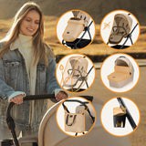 Carucior 2 in 1, Lionelo, Meril, Cu landou si scaun cu dimensiune XL, Reversibil, Cu sistem de ventilatie 3D, Cu accesorii, Pana la 22 kg, De la nastere, Conform cu EN1888-1 EN1888-2, EN1466, Bej