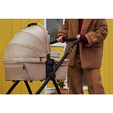 Carucior 2 in 1, Lionelo, Meril, Cu landou si scaun cu dimensiune XL, Reversibil, Cu sistem de ventilatie 3D, Cu accesorii, Pana la 22 kg, De la nastere, Conform cu EN1888-1 EN1888-2, EN1466, Bej