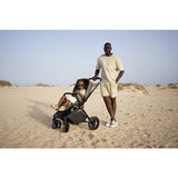 Carucior 2 in 1, Lionelo, Mika Plus, Cadru din aluminiu, Cu landou intarit si salteluta moale, Reversibil, Cu sistem de ventilatie 3D, Cu accesorii, Pana la 22 kg, Conform cu EN1888-1 EN1888-2, EN1466, Bej