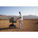 Carucior 2 in 1, Lionelo, Mika Plus, Cadru din aluminiu, Cu landou intarit si salteluta moale, Reversibil, Cu sistem de ventilatie 3D, Cu accesorii, Pana la 22 kg, Conform cu EN1888-1 EN1888-2, EN1466, Bej