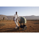 Carucior 2 in 1, Lionelo, Mika Plus, Cadru din aluminiu, Cu landou intarit si salteluta moale, Reversibil, Cu sistem de ventilatie 3D, Cu accesorii, Pana la 22 kg, Conform cu EN1888-1 EN1888-2, EN1466, Bej