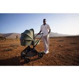 Carucior 2 in 1, Lionelo, Mika Plus, Cadru din aluminiu, Cu landou intarit si salteluta moale, Reversibil, Cu sistem de ventilatie 3D, Cu accesorii, Pana la 22 kg, Conform cu EN1888-1 EN1888-2, EN1466, Bej