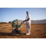 Carucior 2 in 1, Lionelo, Mika Plus, Cadru din aluminiu, Cu landou intarit si salteluta moale, Reversibil, Cu sistem de ventilatie 3D, Cu accesorii, Pana la 22 kg, Conform cu EN1888-1 EN1888-2, EN1466, Bej