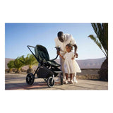 Carucior 2 in 1, Lionelo, Mika Plus, Cadru din aluminiu, Cu landou intarit si salteluta moale, Reversibil, Cu sistem de ventilatie 3D, Cu accesorii, Pana la 22 kg, Conform cu EN1888-1 EN1888-2, EN1466, Mocha Mousse