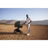 Carucior 2 in 1, Lionelo, Mika Plus, Cadru din aluminiu, Cu landou intarit si salteluta moale, Reversibil, Cu sistem de ventilatie 3D, Cu accesorii, Pana la 22 kg, Conform cu EN1888-1 EN1888-2, EN1466, Bej