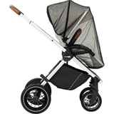 Carucior 3 in 1, FreeON, Joy, Reversibil, Cu cadru din aluminiu, Scoica auto, Husa picioare, Geanta mamici si accesorii, Conform cu standardele europene EN1888-1:2018+A1:2022, Gri