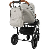 Carucior 3 in 1, FreeON, Joy, Reversibil, Cu cadru din aluminiu, Scoica auto, Husa picioare, Geanta mamici si accesorii, Conform cu standardele europene EN1888-1:2018+A1:2022, Gri