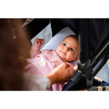 Carucior 3 in 1, Lionelo, Amber, Landou intarit, Scoica auto testata ADAC, Reversibil, Cu accesorii, Geanta parinti, Pana la 22 kg, Bej