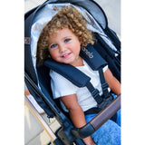 Carucior 3 in 1, Lionelo, Amber, Landou intarit, Scoica auto testata ADAC, Reversibil, Cu accesorii, Geanta parinti, Pana la 22 kg, Bej