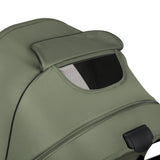 Carucior 3 in 1, Lionelo, Amber Plus, Cadru aluminiu, Cu landou intarit si salteluta moale, Cu scoica auto testata ADAC, Reversibil, Maner ajustabil, Cu accesorii, Cu ventilatie panoramica 3D, Pana la 22 kg, EN1888-1, EN1888-2, EN1466, ECE R129, Verde