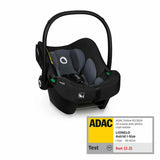 Carucior 3 in 1, Lionelo, Amber Plus, Cadru aluminiu, Cu landou intarit si salteluta moale, Cu scoica auto testata ADAC, Reversibil, Maner ajustabil, Cu accesorii, Cu ventilatie panoramica 3D, Pana la 22 kg, EN1888-1, EN1888-2, EN1466, ECE R129, Verde