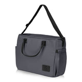 Carucior 3 in 1, Lionelo, Layla, Cadru din aluminiu, Cu landou intarit si salteluta din spuma AiryDots, Cu scoica auto testata ADAC, Reversibil, Cu sistem de ventilatie 3D, Cu accesorii, Pana la 22 kg, EN1888-1 EN1888-2 EN1466 ECE R129, Gri