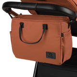 Carucior 3 in 1, Lionelo, Layla, Pana la 22 kg, Cadru aluminiu, Cu landou intarit si salteluta din spuma AirDots, Cu scoica auto testata ADAC, Reversibil, Cu ventilatie 3D, Cu accesorii, EN1888-1, EN1888-2, EN1466, Maro