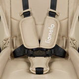 Carucior 3 in 1, Lionelo, Meril, Cu landou de dimensiune XL, Reversibil, Cu scoica auto testata ADAC, Cu accesorii, Pana la 22 kg, Conform cu EN1888-1 EN1888-2, EN1466, Bej