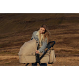 Carucior 3 in 1, Lionelo, Meril, Cu landou de dimensiune XL, Reversibil, Cu scoica auto testata ADAC, Cu accesorii, Pana la 22 kg, Conform cu EN1888-1 EN1888-2, EN1466, Bej