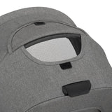 Carucior 3 in 1, Lionelo, Meril, Cu landou de dimensiune XL, Reversibil, Cu scoica auto testata ADAC, Cu accesorii, Pana la 22 kg, Conform cu EN1888-1 EN1888-2, EN1466, Gri