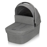 Carucior 3 in 1, Lionelo, Meril, Cu landou de dimensiune XL, Reversibil, Cu scoica auto testata ADAC, Cu accesorii, Pana la 22 kg, Conform cu EN1888-1 EN1888-2, EN1466, Gri