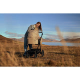 Carucior 3 in 1, Lionelo, Meril, Cu landou de dimensiune XL, Reversibil, Cu scoica auto testata ADAC, Cu accesorii, Pana la 22 kg, Conform cu EN1888-1 EN1888-2, EN1466, Gri