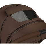 Carucior 3 in 1, Lionelo, Mika Plus, Cadru din aluminiu, Cu landou intarit si salteluta moale, Cu scoica auto testata ADAC, Reversibil, Cu sistem de ventilatie 3D, Cu accesorii, Pana la 22 kg, EN1888-1 EN1888-2 EN1466 ECE R129, Mocha Mousse