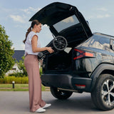 Carucior 3 in 1, Lionelo, Mika Plus, Cadru din aluminiu, Cu landou intarit si salteluta moale, Cu scoica auto testata ADAC, Reversibil, Cu sistem de ventilatie 3D, Cu accesorii, Pana la 22 kg, EN1888-1 EN1888-2 EN1466 ECE R129, Maro