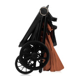 Carucior 3 in 1, Lionelo, Mika Plus, Cadru din aluminiu, Cu landou intarit si salteluta moale, Cu scoica auto testata ADAC, Reversibil, Cu sistem de ventilatie 3D, Cu accesorii, Pana la 22 kg, EN1888-1 EN1888-2 EN1466 ECE R129, Maro