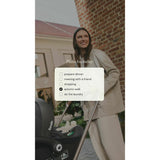 Carucior 3 in 1, Lionelo, Mika Plus, Cadru din aluminiu, Cu landou intarit si salteluta moale, Cu scoica auto testata ADAC, Reversibil, Cu sistem de ventilatie 3D, Cu accesorii, Pana la 22 kg, EN1888-1 EN1888-2 EN1466 ECE R129, Mocha Mousse