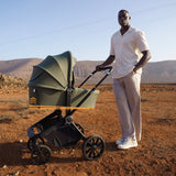 Carucior 3 in 1, Lionelo, Mika Plus, Cadru din aluminiu, Cu landou intarit si salteluta moale, Cu scoica auto testata ADAC, Reversibil, Cu sistem de ventilatie 3D, Cu accesorii, Pana la 22 kg, EN1888-1 EN1888-2 EN1466 ECE R129, Gri