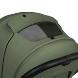 Carucior 3 in 1, Lionelo, Mika Plus, Cadru din aluminiu, Cu landou intarit si salteluta moale, Cu scoica auto testata ADAC, Reversibil, Cu sistem de ventilatie 3D, Cu accesorii, Pana la 22 kg, EN1888-1 EN1888-2 EN1466 ECE R129, Verde