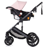 Carucior Chipolino Amore 3 in 1 pink marshmallow