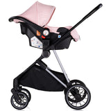 Carucior Chipolino Aura 3 in 1 pink marshmallow