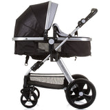 Carucior Chipolino Havana 3 in 1 obsidian silver