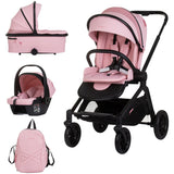 Carucior Chipolino Magnum 3 in 1 pink marshmallow