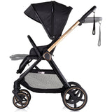 Carucior Chipolino Marbella 3 in 1 blackberry