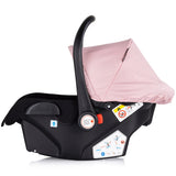 Carucior Chipolino Marbella 3 in 1 pink marshmallow