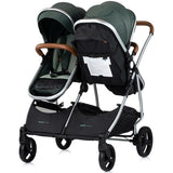 Carucior gemeni Chipolino Duo Smart 2 in 1 basil