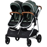 Carucior gemeni Chipolino Duo Smart 2 in 1 basil