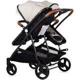 Carucior gemeni Chipolino Duo Smart 2 in 1 biscotta