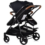 Carucior gemeni Chipolino Duo Smart 3 in 1 blackberry