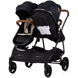 Carucior gemeni Chipolino Duo Smart 3 in 1 blackberry