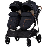 Carucior gemeni Chipolino Duo Smart 3 in 1 blackberry