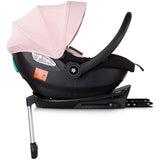 Carucior gemeni Chipolino Duo Smart 3 in 1 pink marshmallow