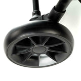 Carucior gemeni pliabil Twinside, Jane, Pliere rapida cu o mana, De la nastere pana la 22 Kg, Cu huse pentru ploaie, Spatare independente, Cu suspensii, Conform cu EN 1888-2:2018+A1:2023, Coal