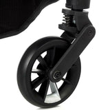 Carucior gemeni pliabil Twinside, Jane, Pliere rapida cu o mana, De la nastere pana la 22 Kg, Cu huse pentru ploaie, Spatare independente, Cu suspensii, Conform cu EN 1888-2:2018+A1:2023, Coal