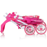 Carucior pentru papusi Chipolino Dolly unicorns